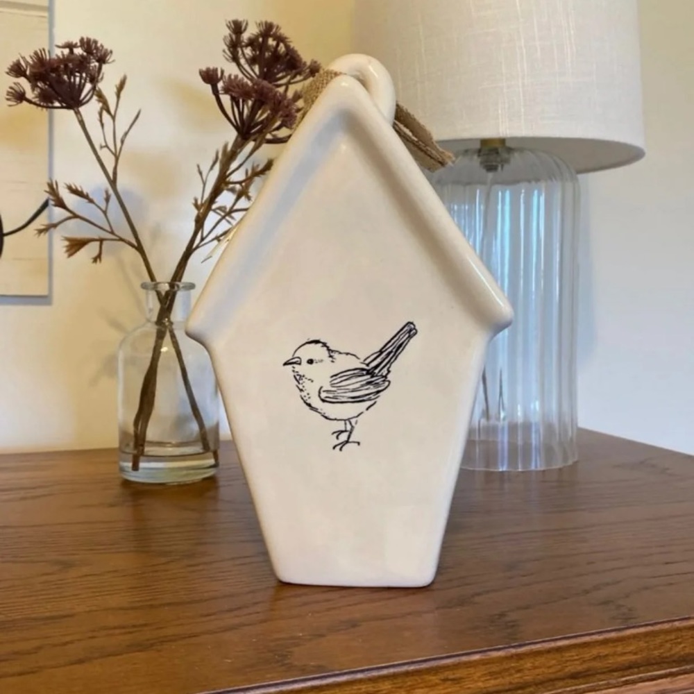 Rae Dunn Perch Birdhouse
